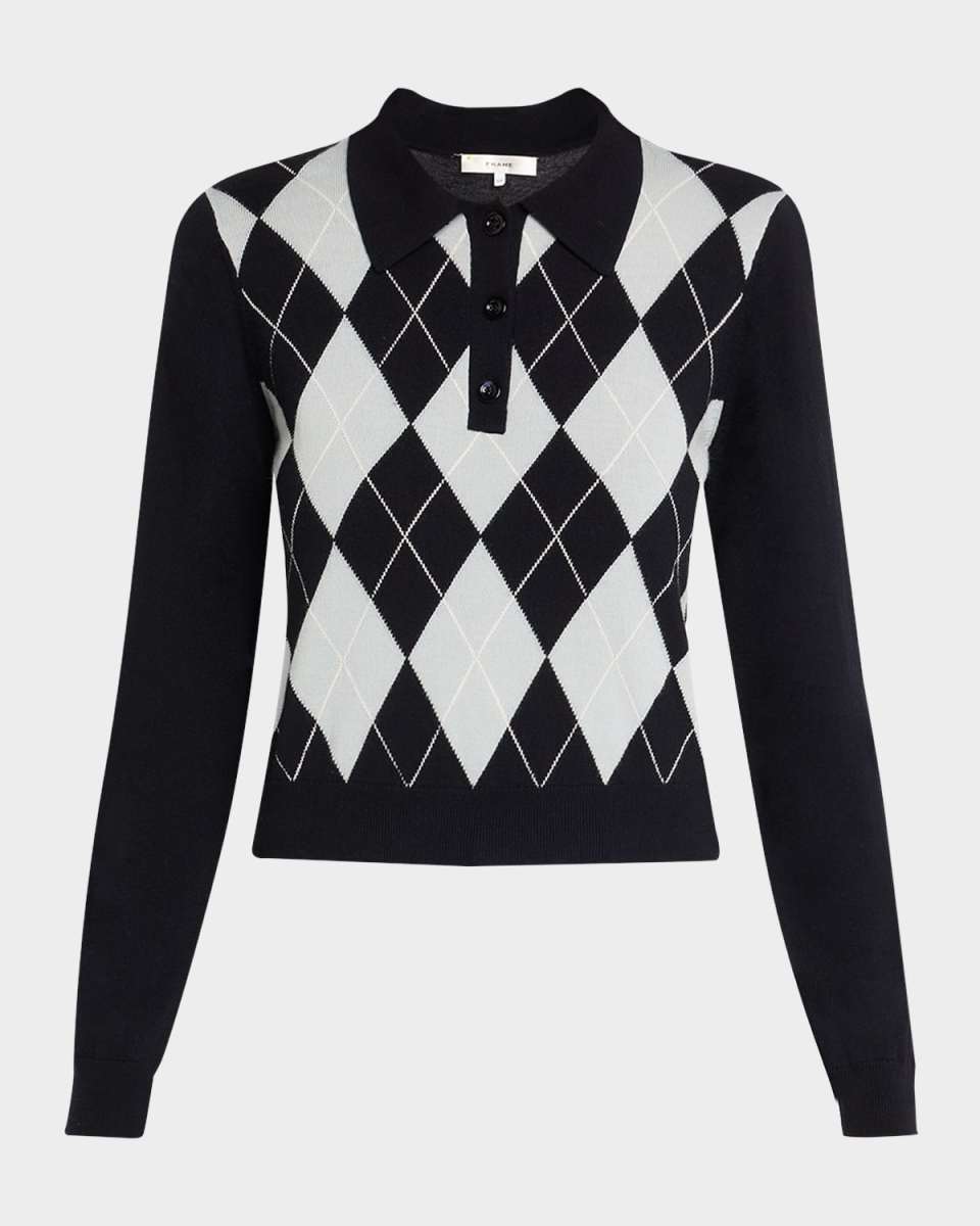 The Argyle Polo Sweat